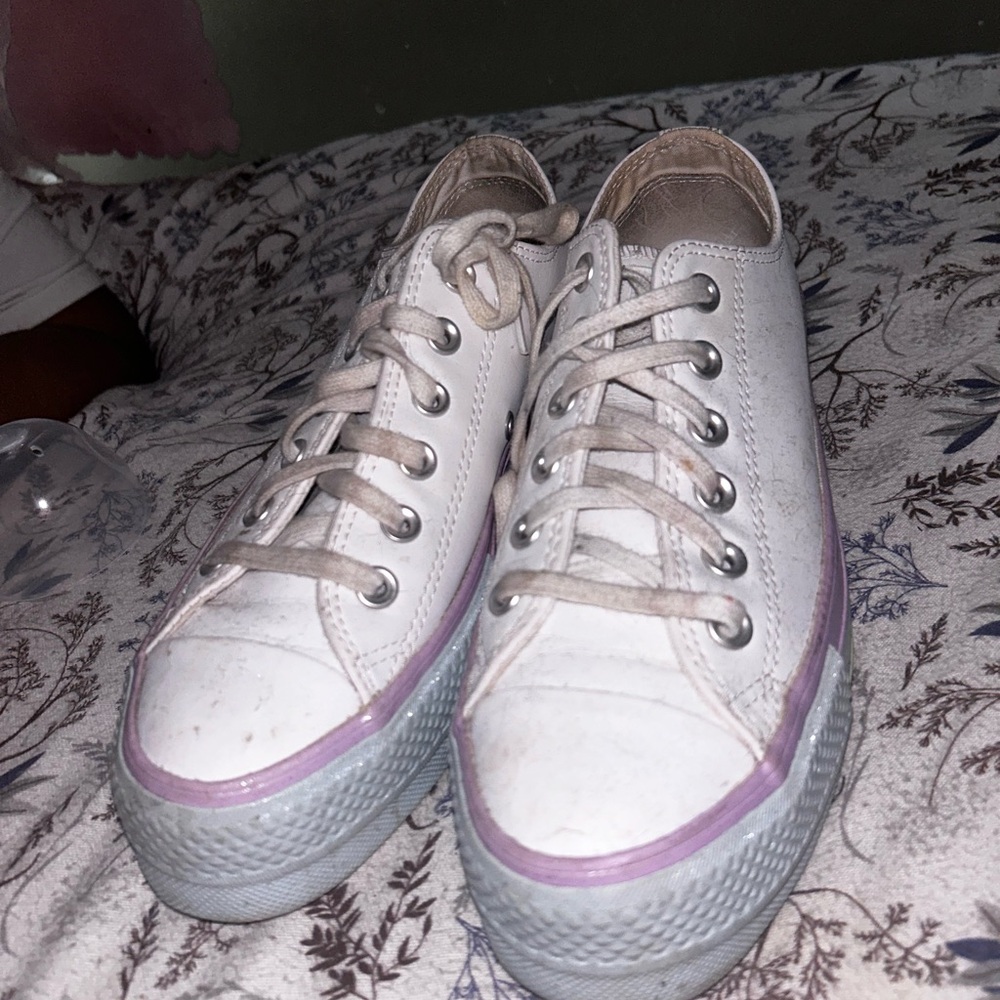 White Canvas Sneakers